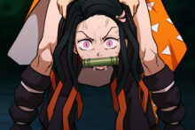 Kamado Nezuko and Agatsuma Zenitsu - Kimetsu no Yaiba