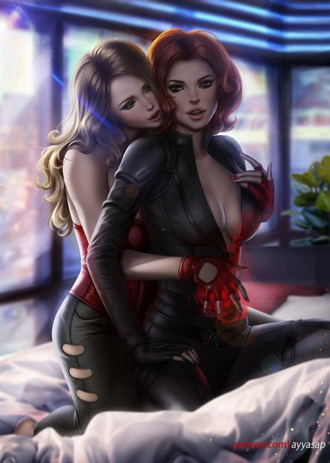 Scarlet Witch and Black Widow – Ayyasap – Marvel