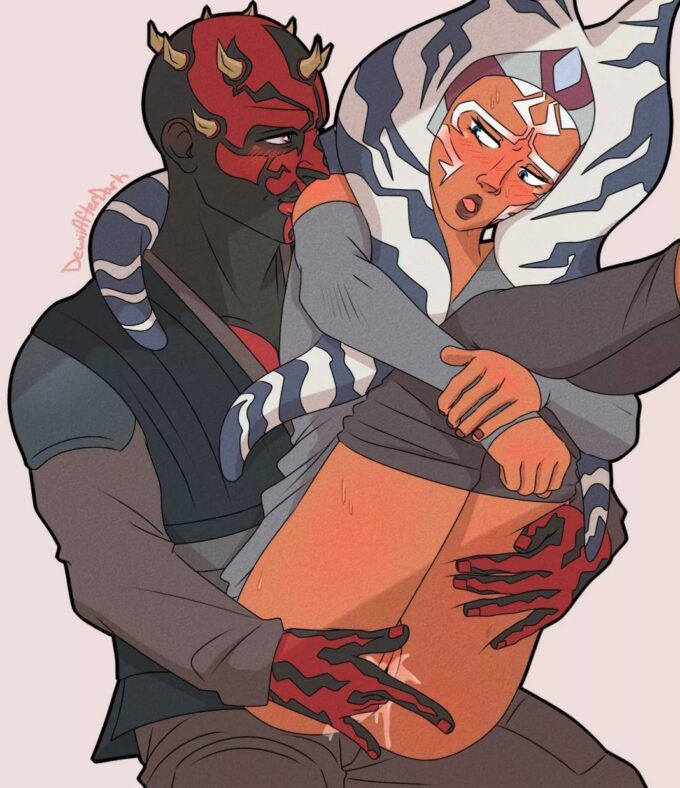 Darth Maul and Ahsoka – DewiiAfterDark – Star Wars