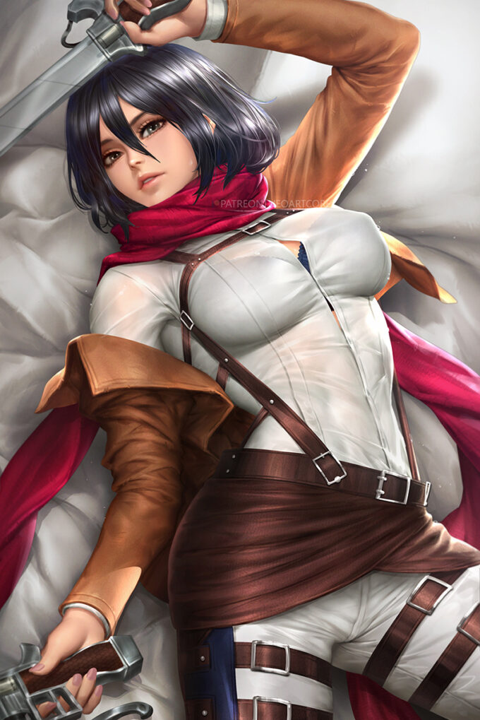 Mikasa Ackerman – NeoArtCore – Attack on Titan