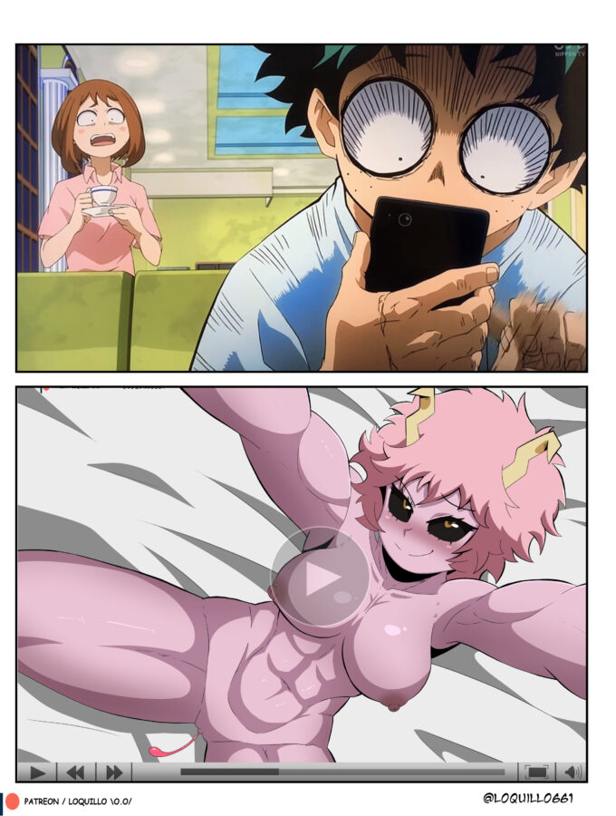 Ochako, Izuku and Mina – Loquillo – My Hero Academia