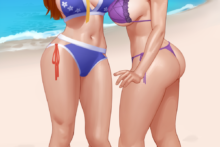 Ayane and Kasumi - Kairu - Dead or Alive