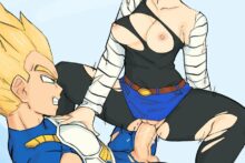 Vegeta and Android 18 – Lewdnobu – Dragon Ball Z