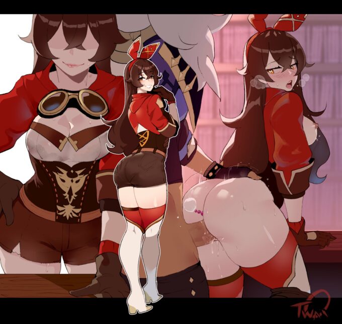 Amber and Kaeya – ThiccWithaQ – Genshin Impact