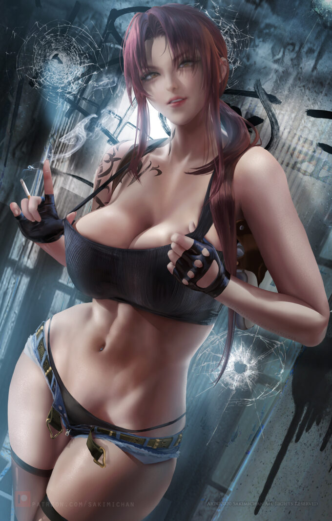 Revy – Sakimichan – Black Lagoon