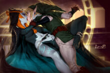 Midna and Link - LeraPi - The Legend of Zelda