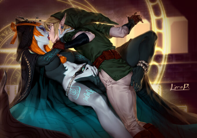 Midna and Link – LeraPi – The Legend of Zelda