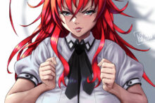 Rias Gremory - CoffeeBeanBrush - Highschool DxD