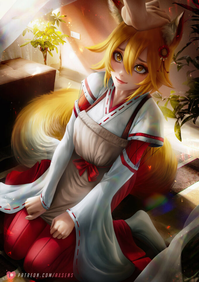 Senko – Axsens – The Helpful Fox Senko-san