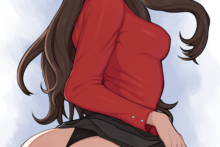 Tohsaka Rin - Afrobull - Fate