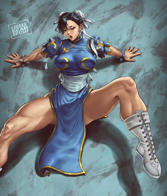 Chun-Li – Coffeebeanbrush – Street Fighter