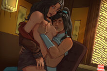 Asami and Korra – Ivana Anemon – The Legend of Korra