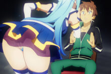 Aqua and Kazuma Satou - PersonalAmi - Konosuba