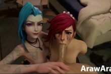 VI and Jinx - ArawAraw - League of Legends