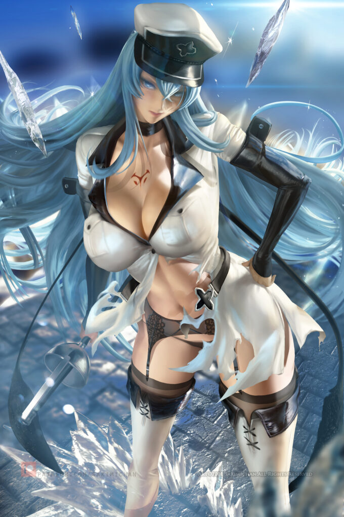 Esdeath – Sakimichan – Akame ga Kill!