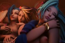 Jinx, Ahri, Evelynn, Akali, Seraphine - BaronStrap - League of Legends