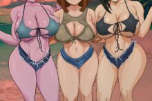 Izuku, Mina, Momo and Ochako – Krabby – My Hero Academia