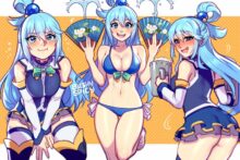 Aqua - Blushypixy - Konosuba