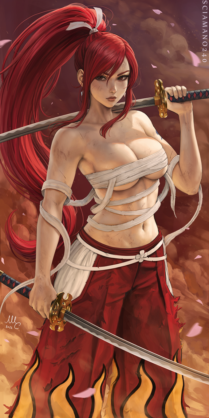 Erza Scarlet – Sciamano240 – Fairy Tail