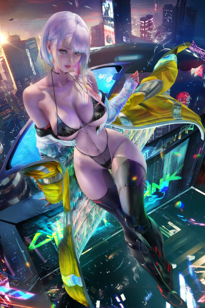 Lucy – Sakimichan – Cyberpunk Edgerunners