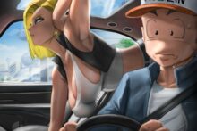 Krillin and Android 18 - Elitenappa - Dragon Ball Z