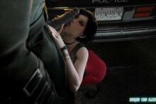 Ada Wong and Mr X - Baron von Meowsberg - Resident Evil 2