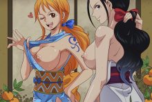 Nami and Nico Robin – Chandllucky – One Piece