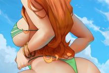 Nami - Araneesama - One Piece