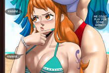 Nami and Yamato – Echo Saber – One Piece