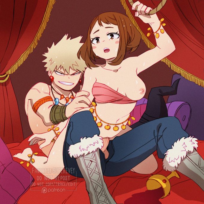 Uraraka Ochako and Bakugou Katsuki – Superevey – My Hero Academia