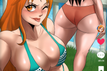 Nami and Nico Robin – Echo Saber – One Piece