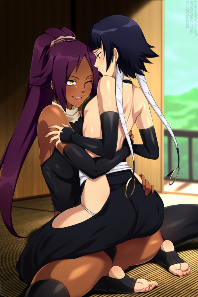 Soifon and Yoruichi – Lindaroze – Bleach