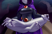 Raven - Kairu - Teen Titans