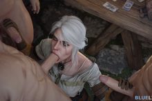 Ciri – BLUELIGHT – The Witcher 3