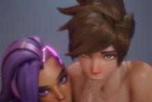 Tracer and Sombra - rwt4184 - Overwatch