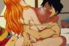 Luffy and Nami - Gingerwff, Shampowrado - One Piece