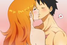 Nami and Luffy - Gingerwff - One Piece