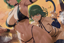 Fubuki and Tatsumaki - Shexyo - One Punch Man