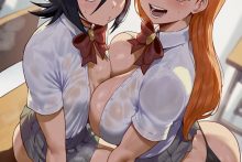 Kuchiki Rukia and Orihime Inoue – Shexyo – Bleach