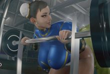 Chun-Li and Blanka – X3D – Street Fighter