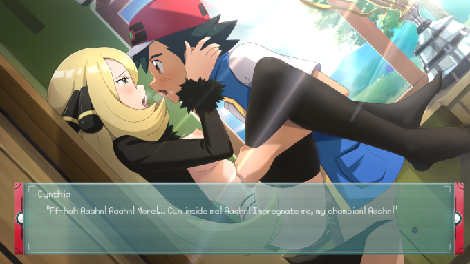 Ash Ketchum and Cynthia – Rigaeru – Pokemon