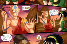 Aang, Katara and Toph – Shadman – Avatar