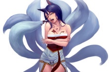 Ahri – League Of Legends Hentai Image