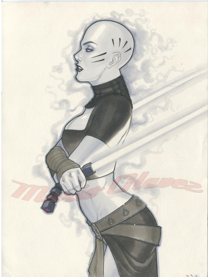 Asajj Ventress – mariochavez – Star Wars