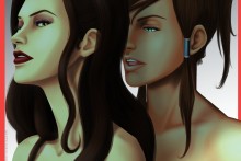 Asami Sato and Korra - Archristol - Avatar