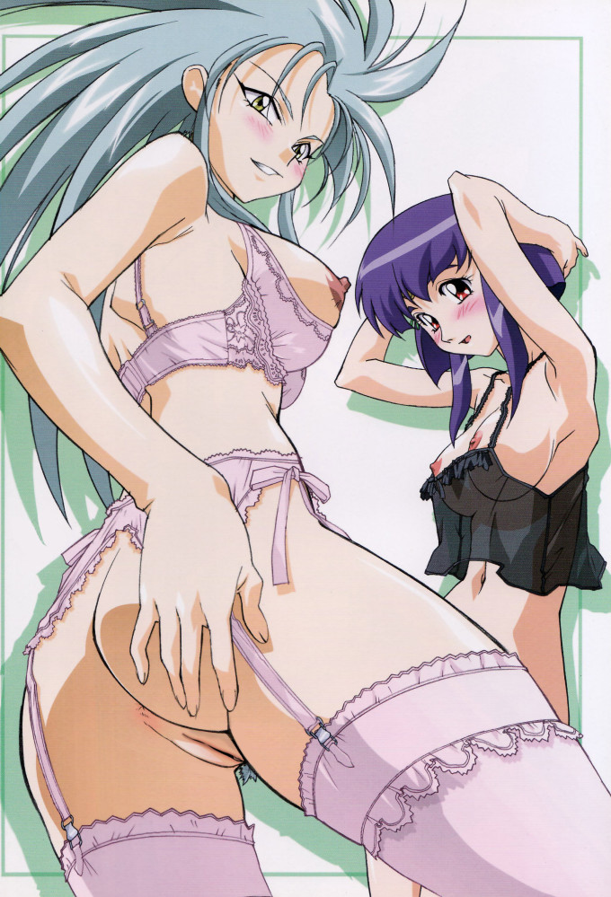 Ayeka Masaki Jurai and Ryoko – Tenchi Muyo! Hentai