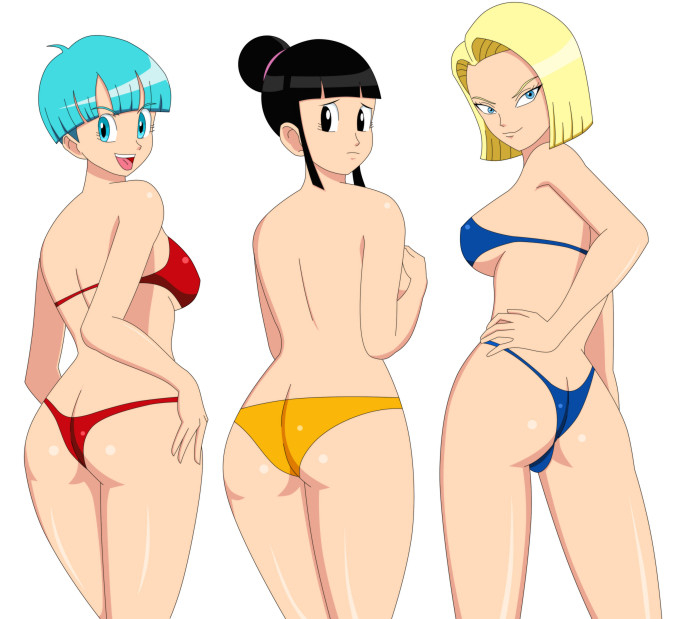 Bulma, Chi-chi and Android 18 – blackangel014 – Dragonball