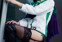 Busujima Saeko - Highschool of the Dead Hentai Cosplay