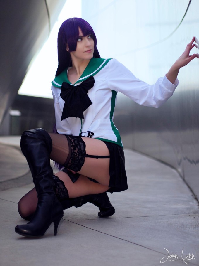 Busujima Saeko – Highschool of the Dead Hentai Cosplay