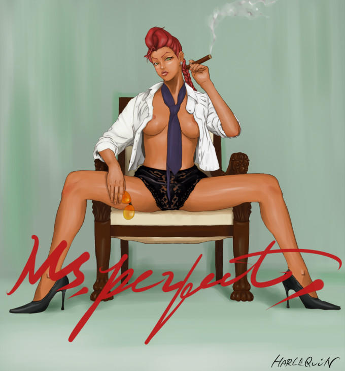 Crimson Viper (Maya) – Street Fighter Hentai Image